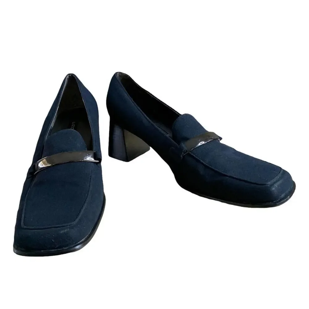 Liz Claiborne shoes ‎ loafer type with heels size 9 style Camille - Picture 4 of 13